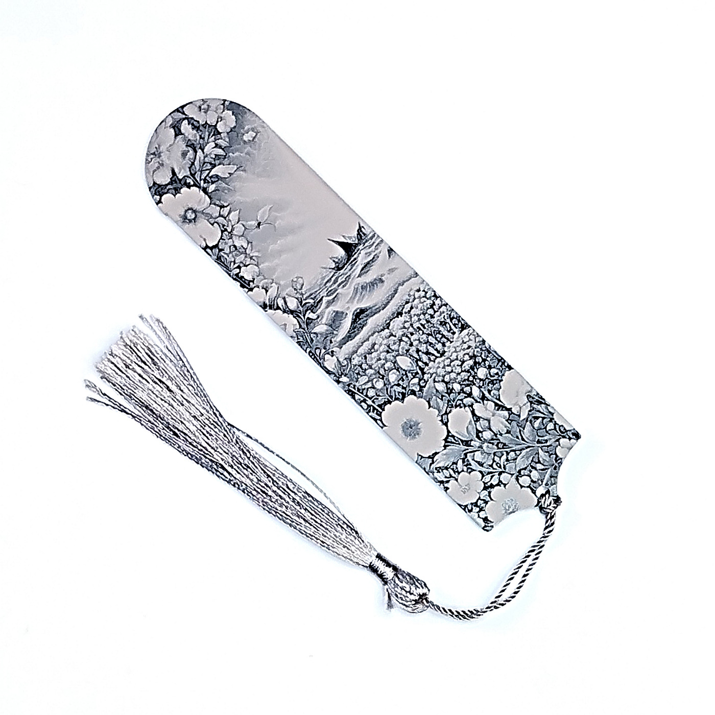  نشان کتاب گل و مرغ بانوجی رستم نشان گیفت فرهنگی هدیه برای کتابخوان‌ها نشانک بوکمارک نشانگر کتاب 