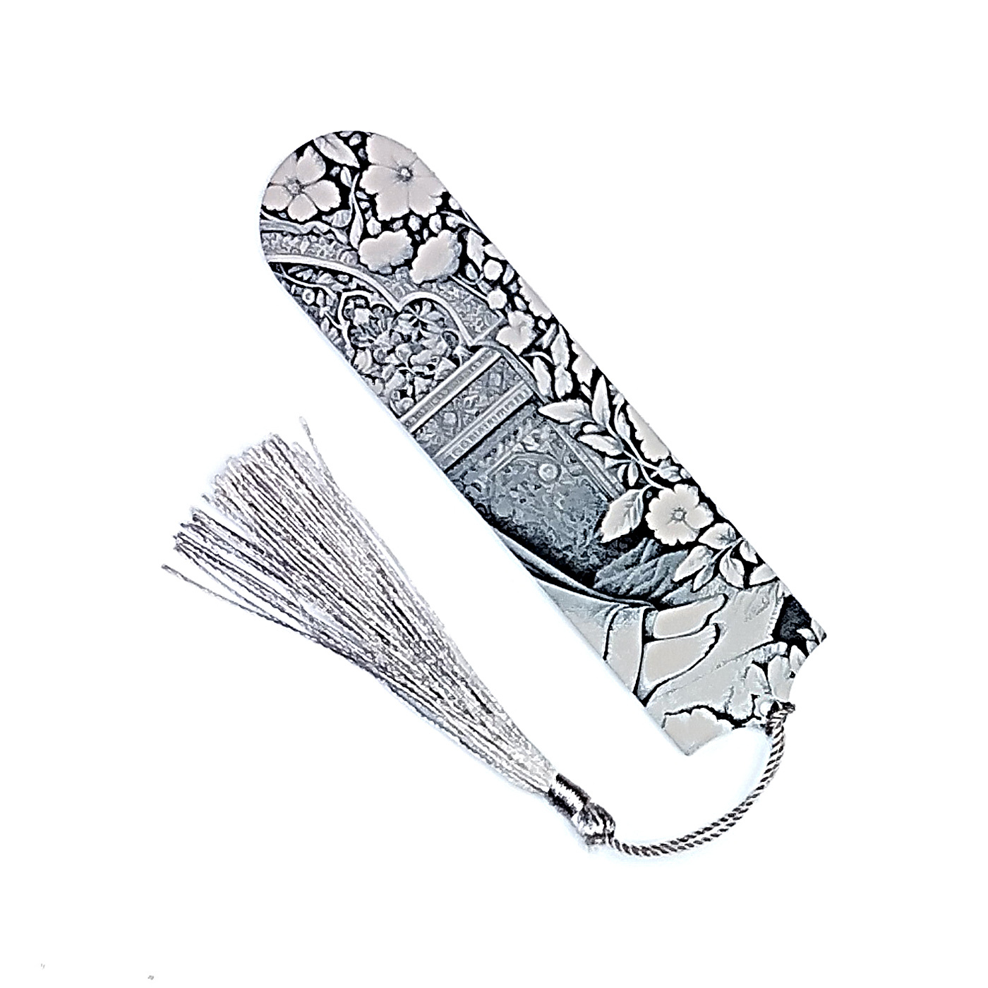  نشان کتاب گل و مرغ بانوجی رستم نشان گیفت فرهنگی هدیه برای کتابخوان‌ها نشانک بوکمارک نشانگر کتاب 