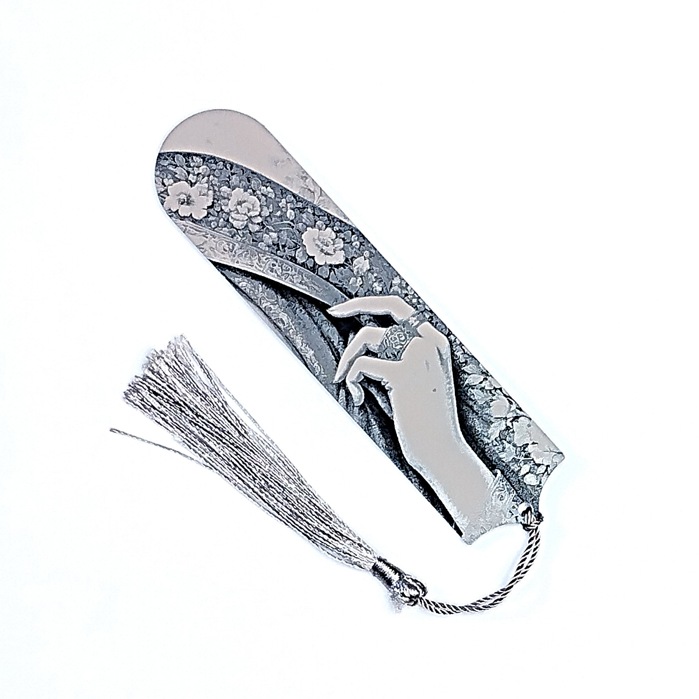  نشان کتاب گل و مرغ بانوجی رستم نشان گیفت فرهنگی هدیه برای کتابخوان‌ها نشانک بوکمارک نشانگر کتاب 