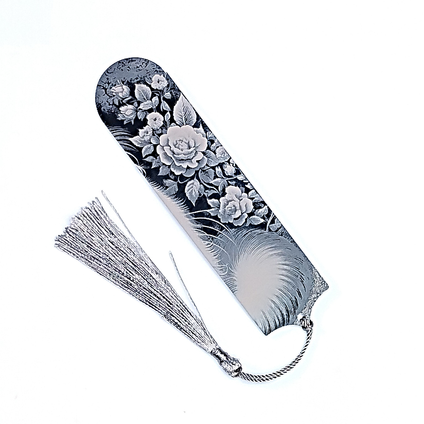  نشان کتاب گل و مرغ بانوجی رستم نشان گیفت فرهنگی هدیه برای کتابخوان‌ها نشانک بوکمارک نشانگر کتاب 